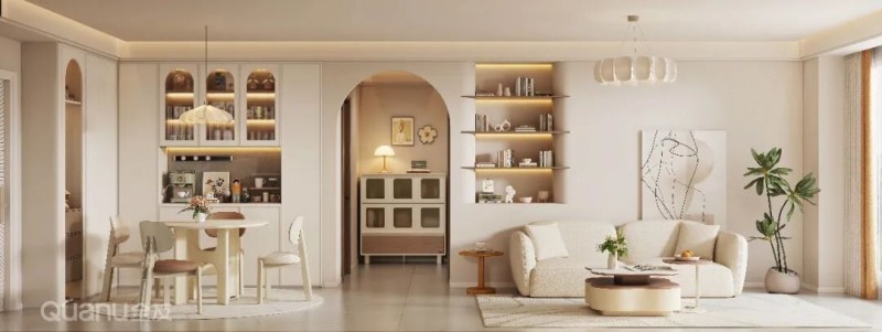 全友家居丨2026年新房装修10种风格高级耐看!(图3)