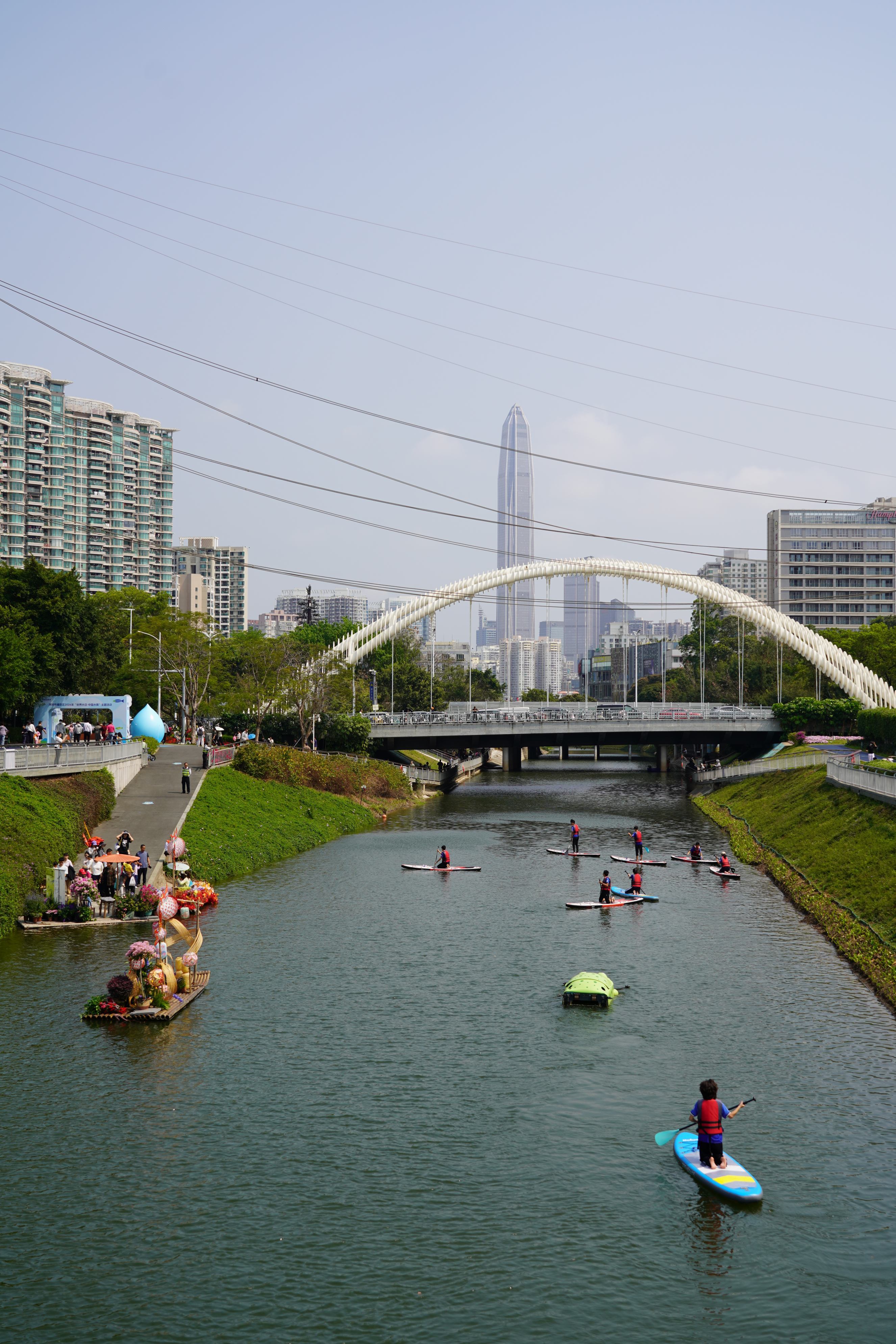 福田“顺福顺水 River Walk”主题嘉年华活动带大家一起滨水畅游