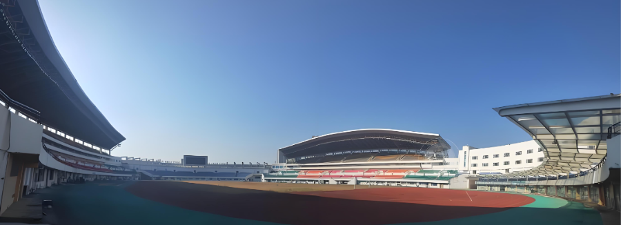 抚州市体育中心内场图。