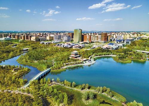 2025年11月拍摄的雄安新区容东片区。（本报资料片）本报记者 刘光昱摄