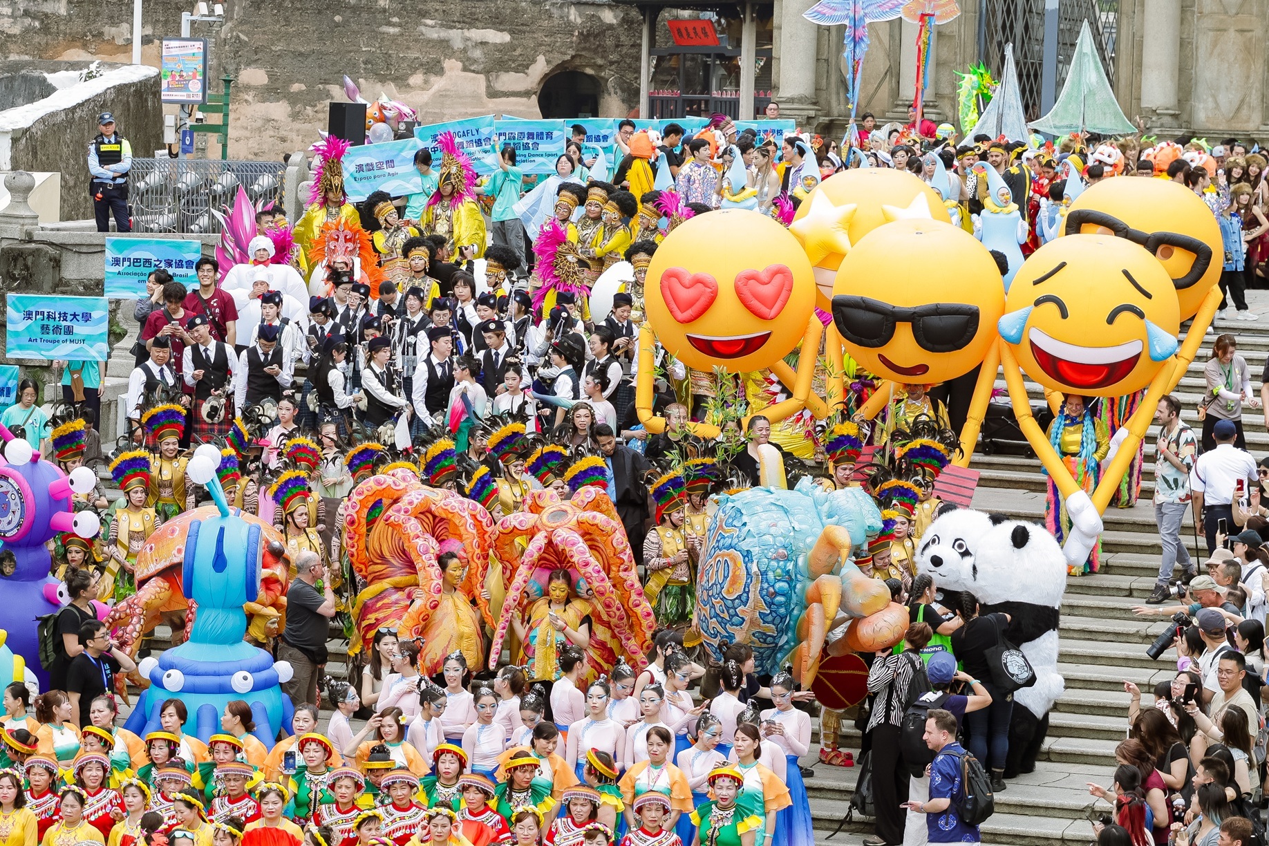 2026澳门国际幻彩大巡游圆满落幕 海丝文化交融焕发澳门活力