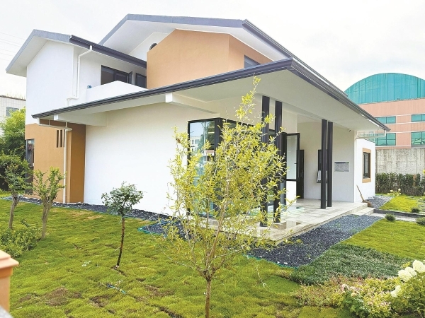 浙江首个“全装配式”农房在余姚亮相