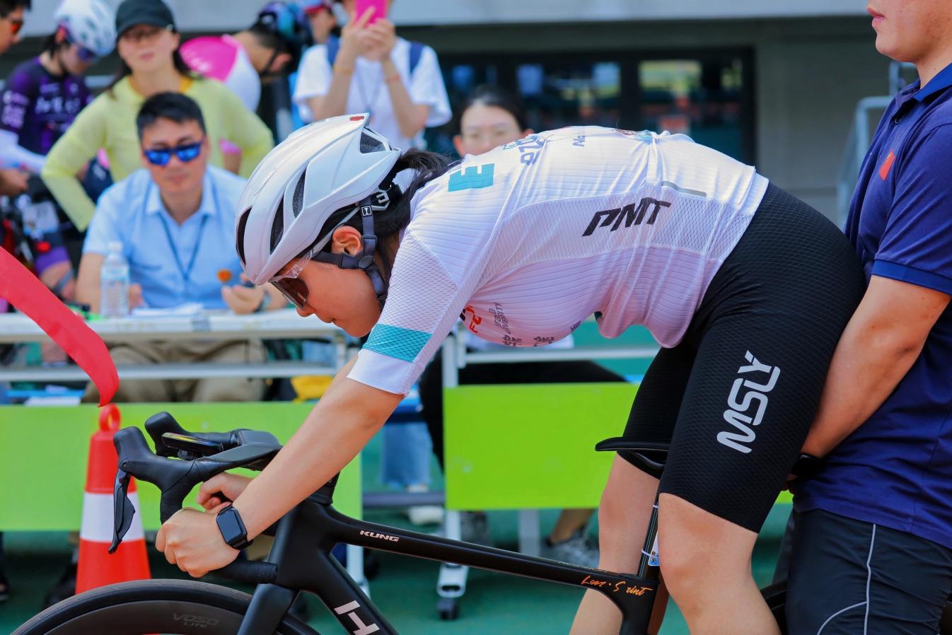 李雅澤同學在比賽中