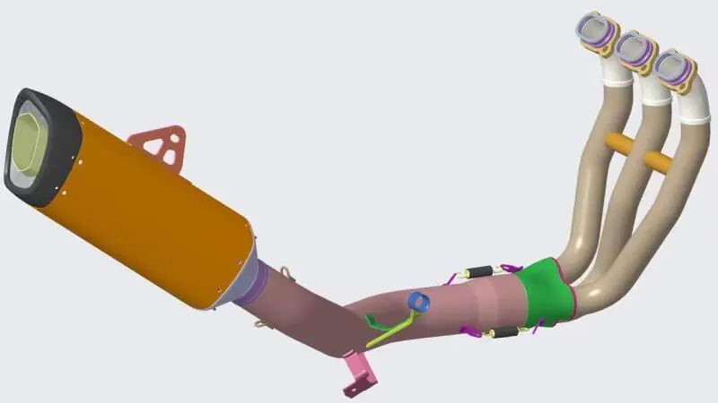 瑞跃实业打造的高性能排气管