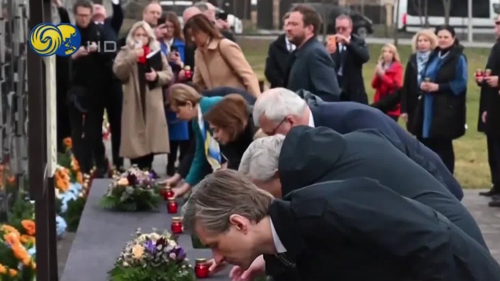 欧盟多国外长访基辅，纪念布查惨案四周年