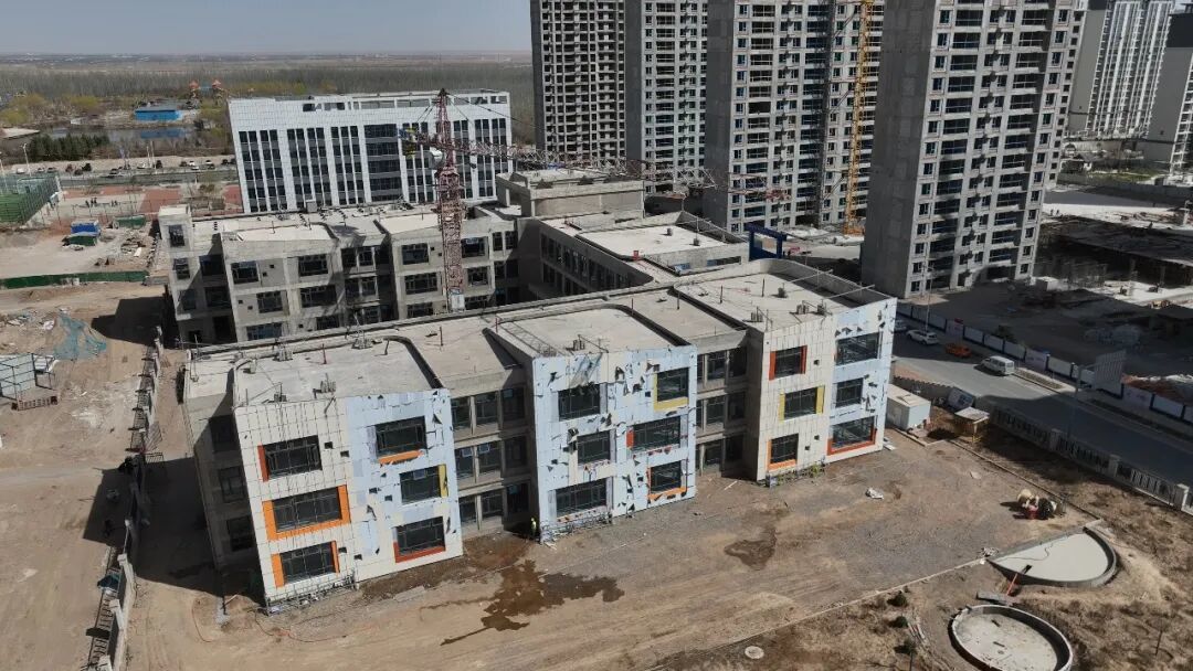 △金川区第六幼儿园航拍示意图