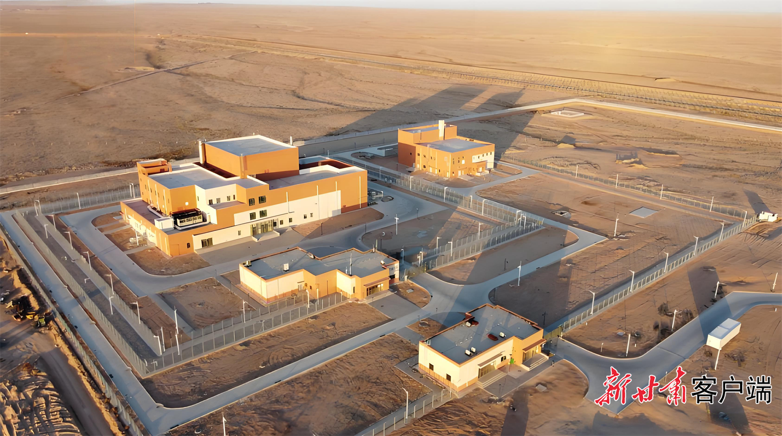 2兆瓦液态燃料钍基熔盐实验堆厂房（省科技厅供图）