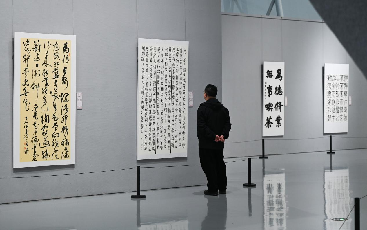 呦呦鹿鸣——包头青年十二人书法篆刻联展开展