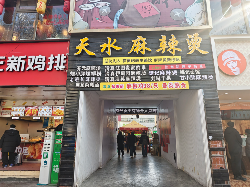 天水市秦州区的网红“四合院”，当地也叫“北四合院”。