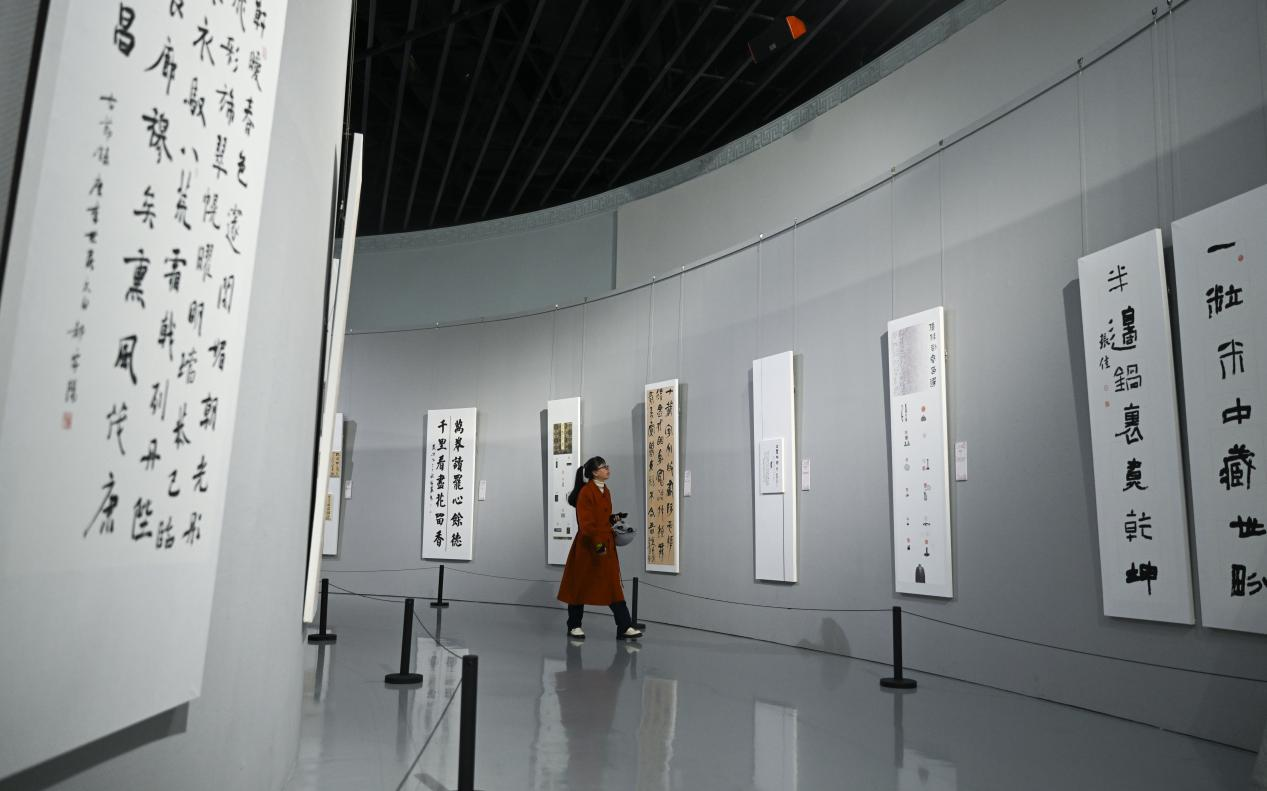 呦呦鹿鸣——包头青年十二人书法篆刻联展开展