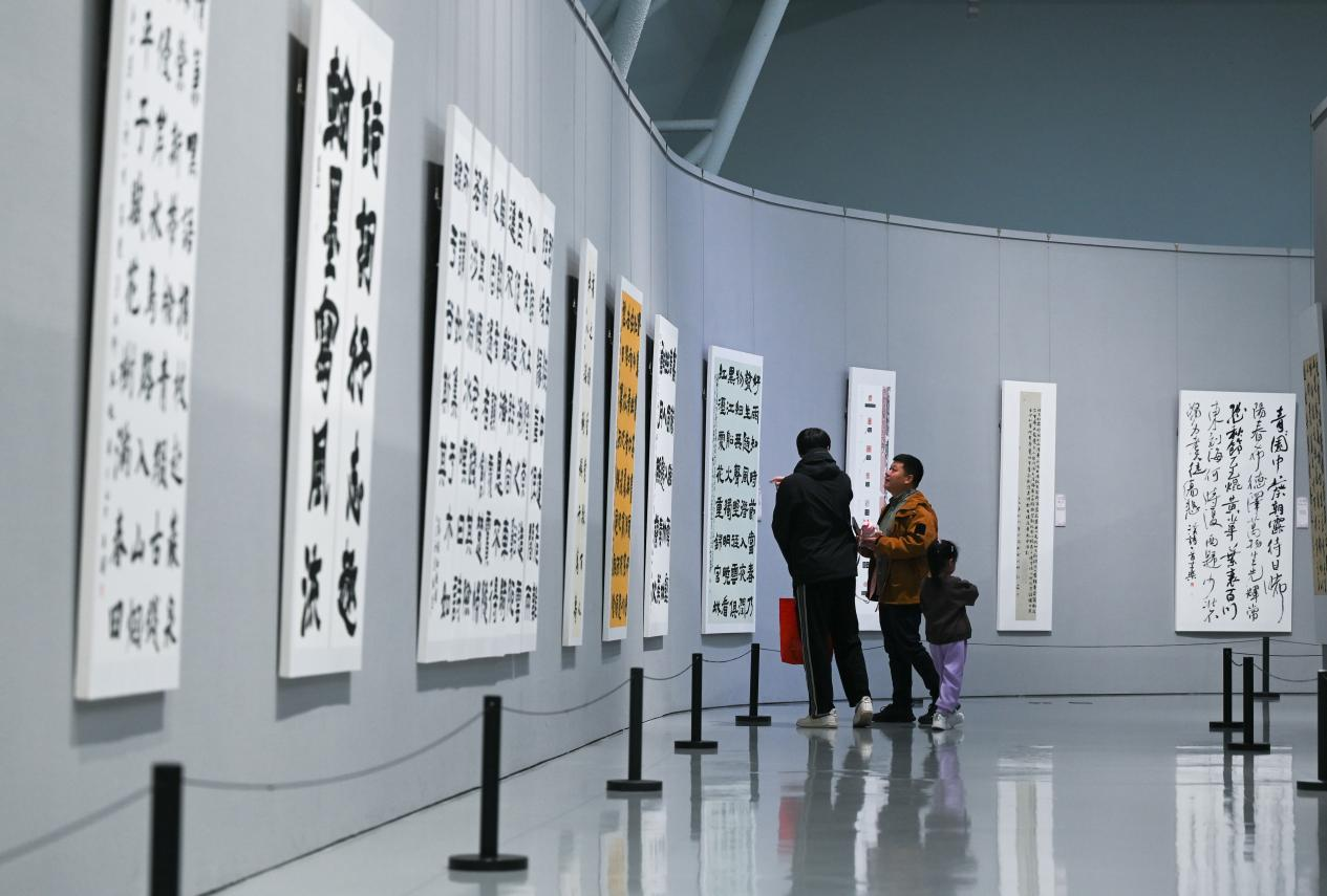 呦呦鹿鸣——包头青年十二人书法篆刻联展开展