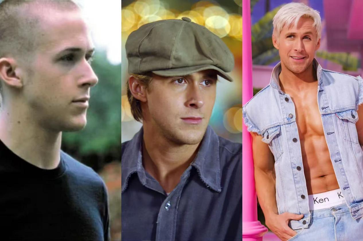 高斯林在《信徒》《恋恋笔记本》《芭比》中的形象