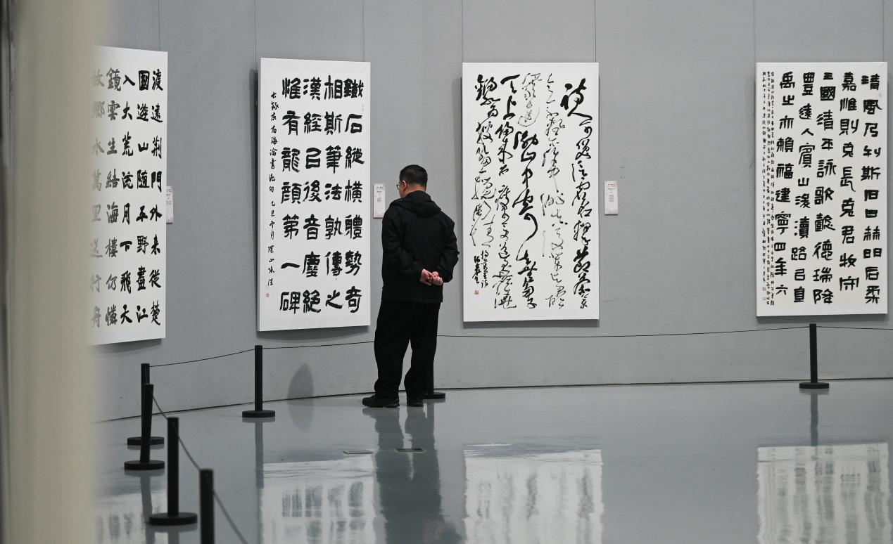 呦呦鹿鸣——包头青年十二人书法篆刻联展开展