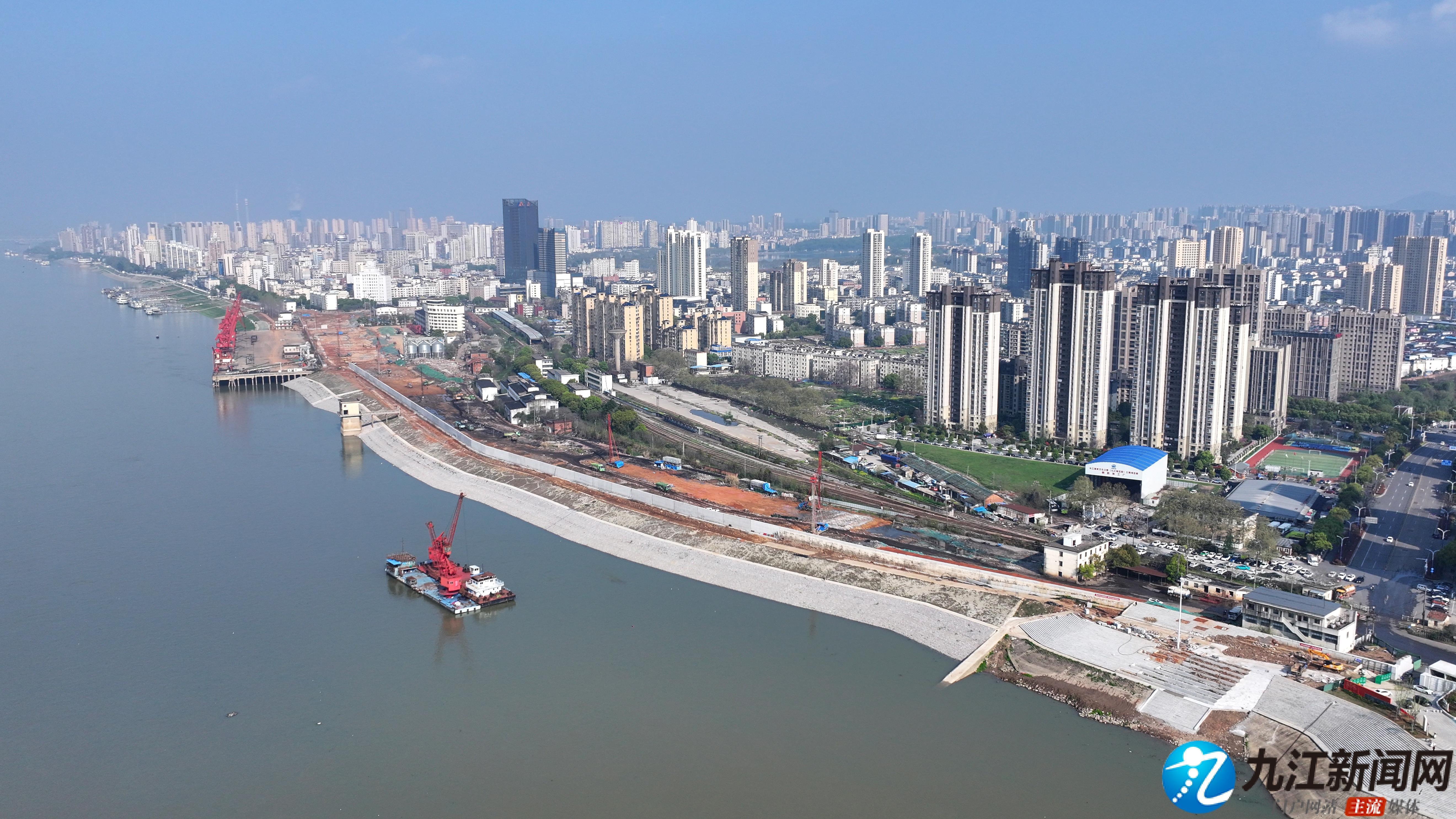 九江：抢抓晴好天气 推进项目建设（图）