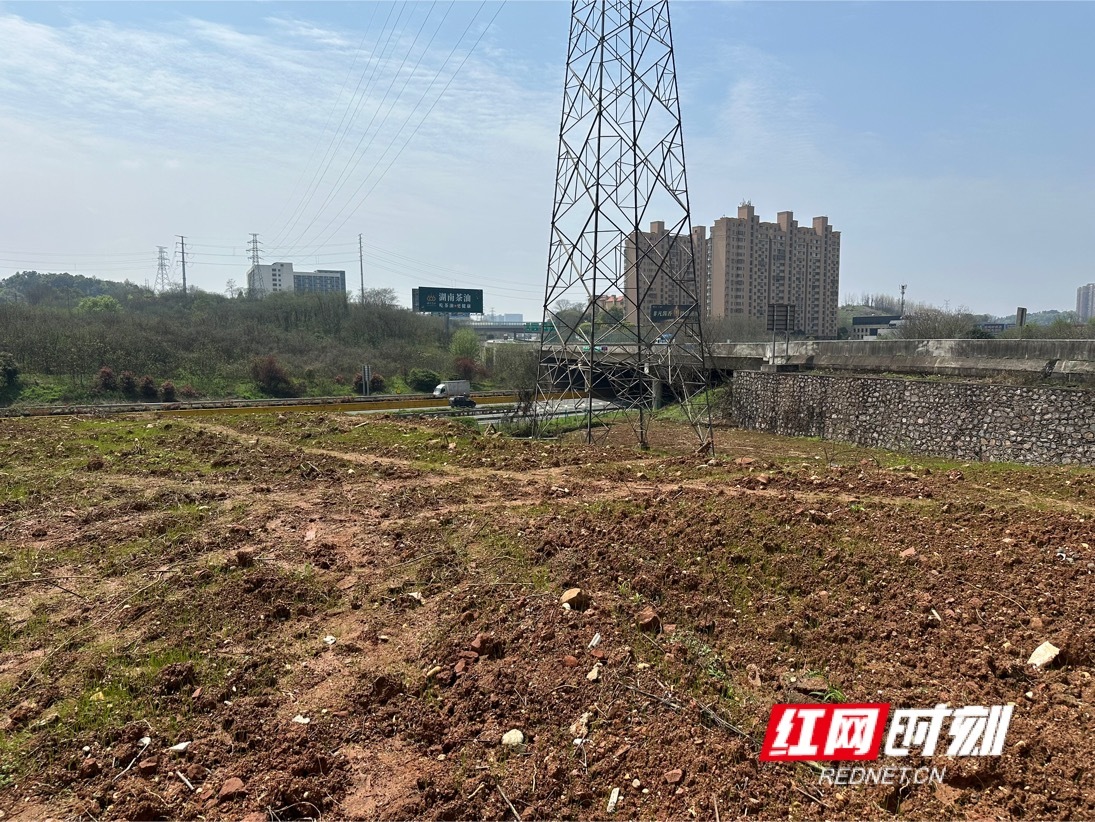 曾经黄土裸露、垃圾遍地的护坡,已被绿网覆盖或播撒了草籽,等待重新焕发生机。