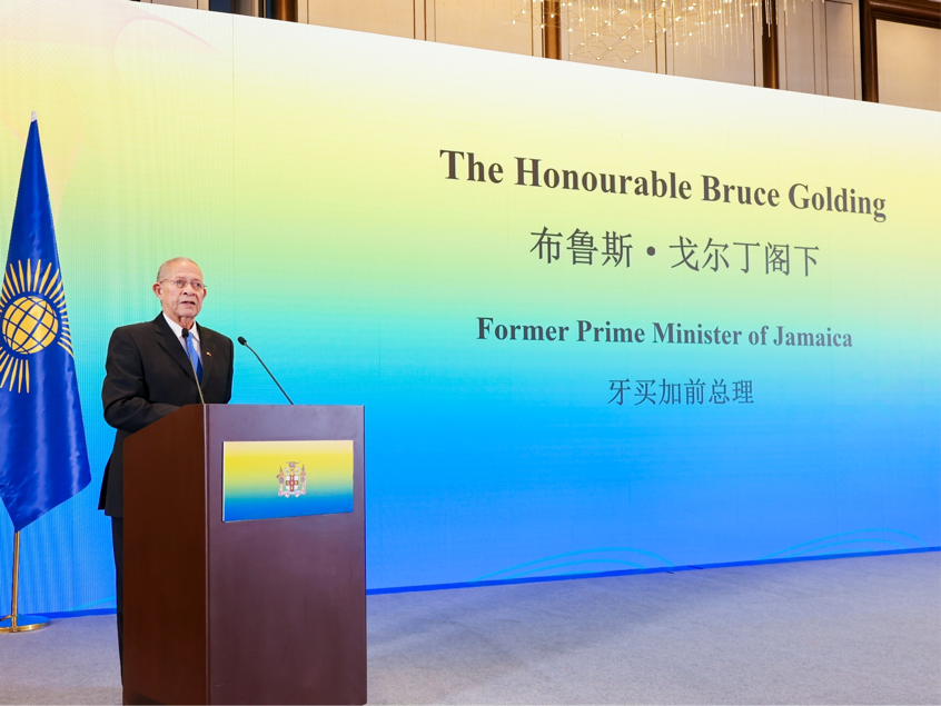 （牙买加前总理布鲁斯&middot;戈尔丁阁下）