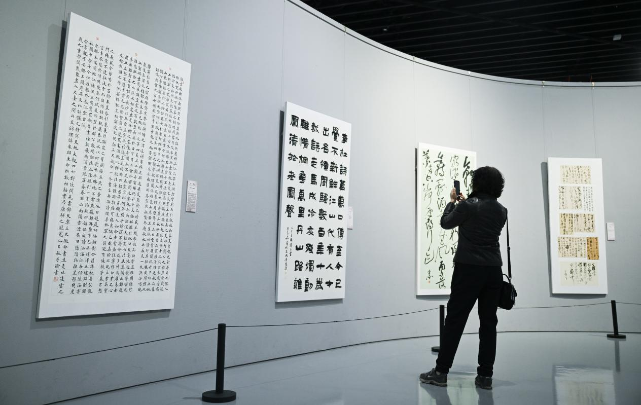 呦呦鹿鸣——包头青年十二人书法篆刻联展开展