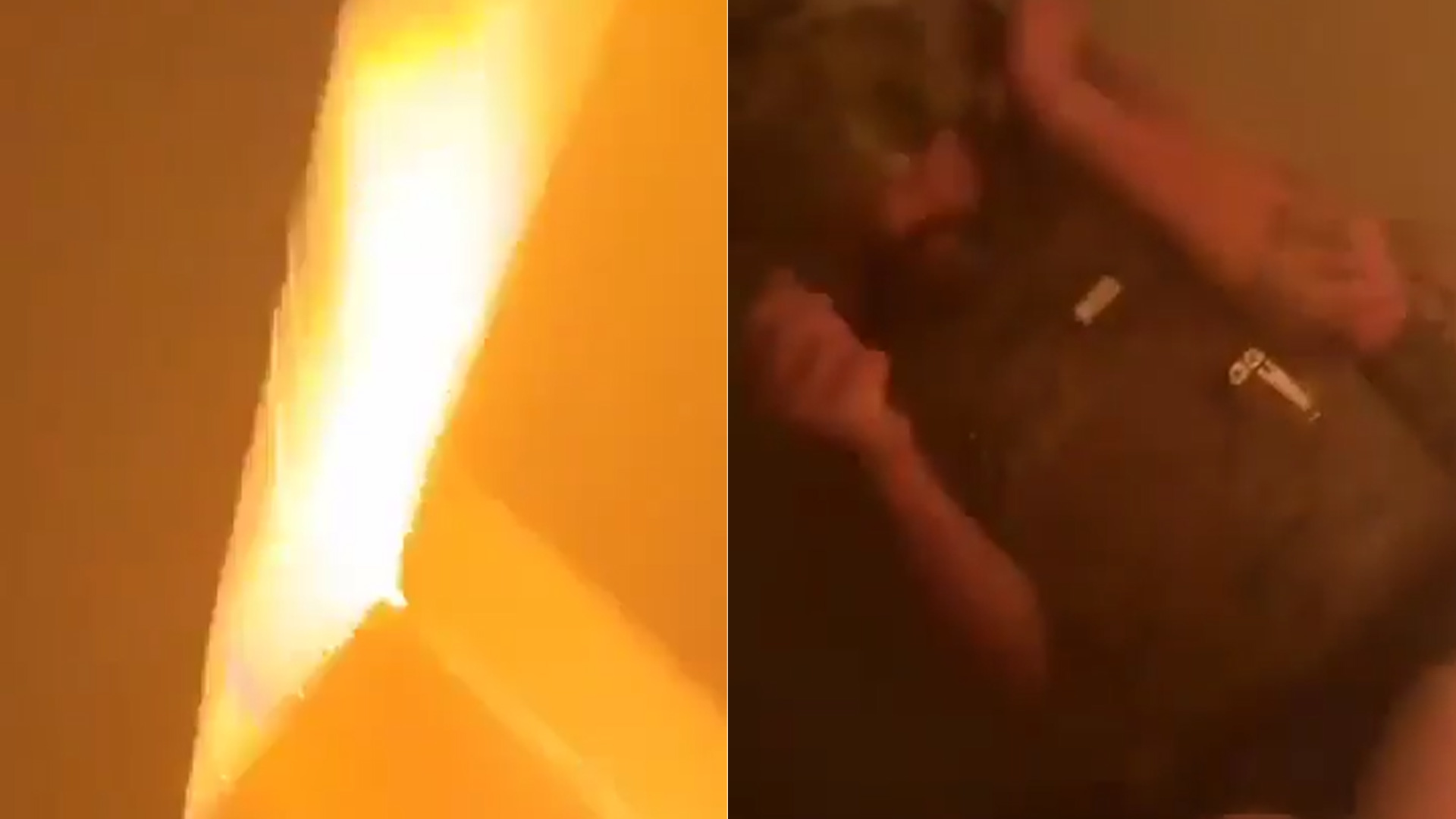 伊朗媒体曝光：美军基地遭导弹袭击，士兵穿短裤抱头躲避