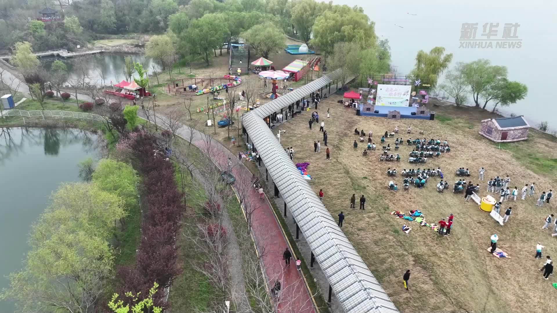 江苏淮安：春日亲子游 尽享乡村慢时光