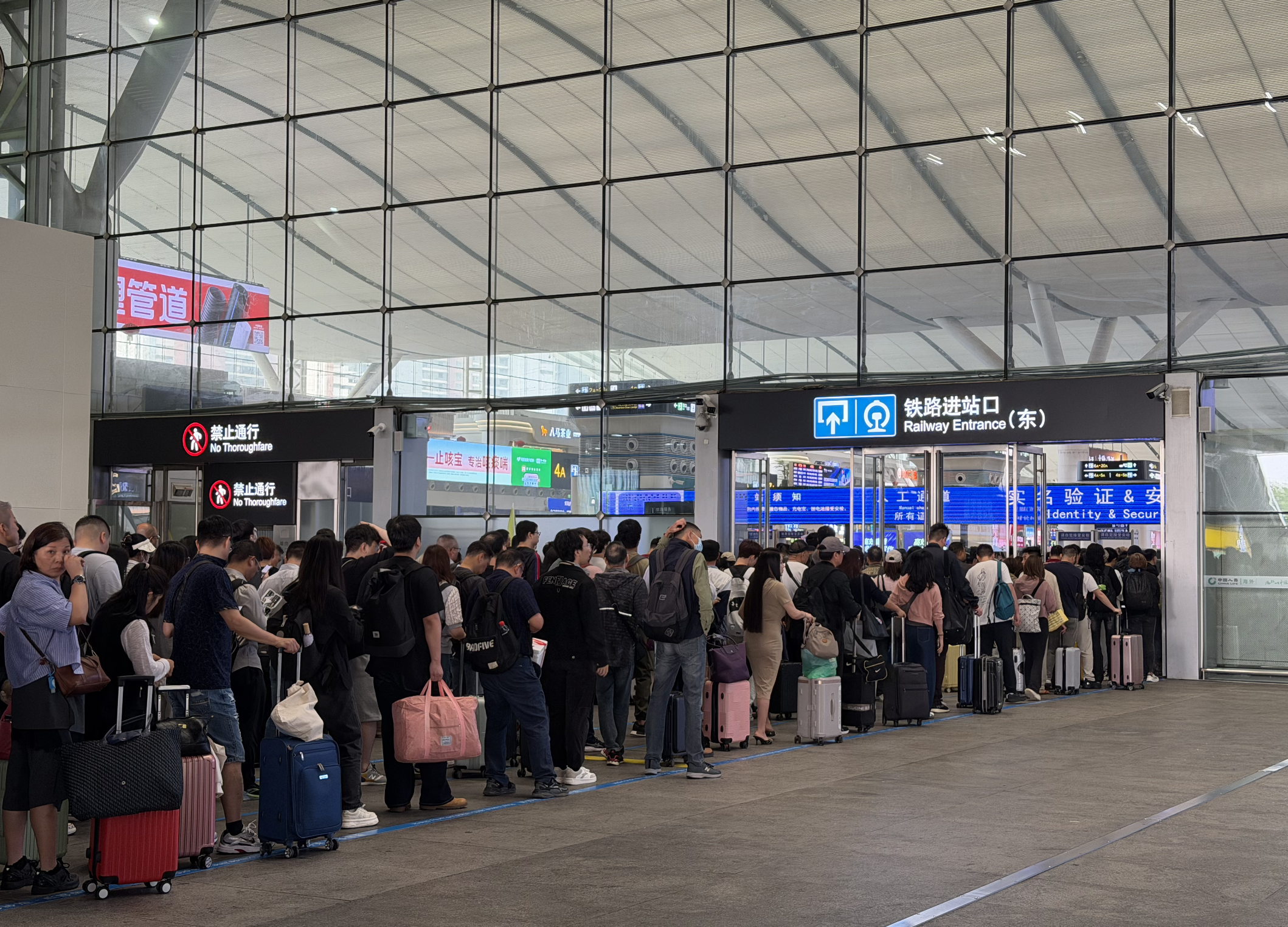 湾区高铁旅游专列今日首开 2400名香港旅客畅游祖国大好河山