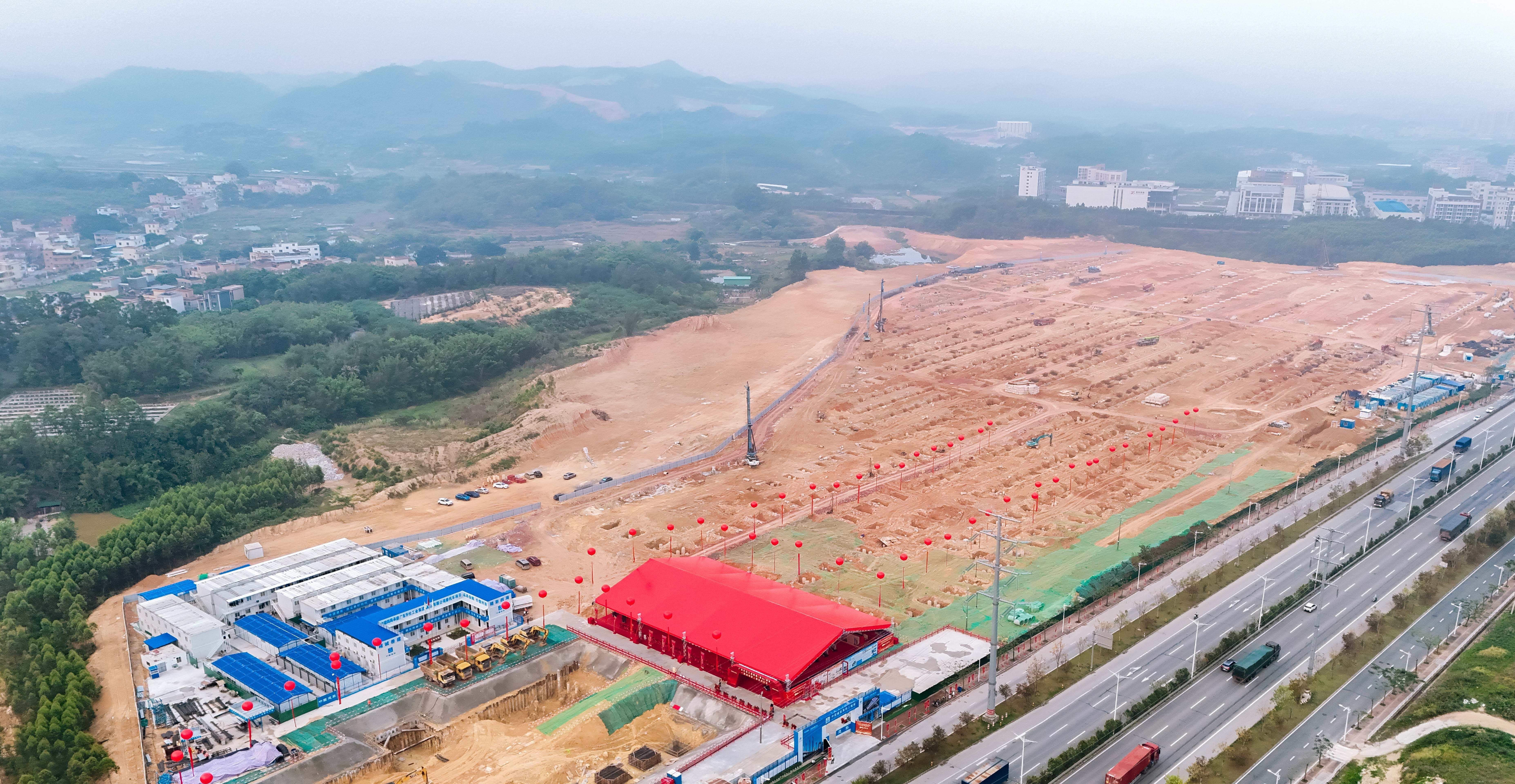 升仕智能制造产业园建设现场