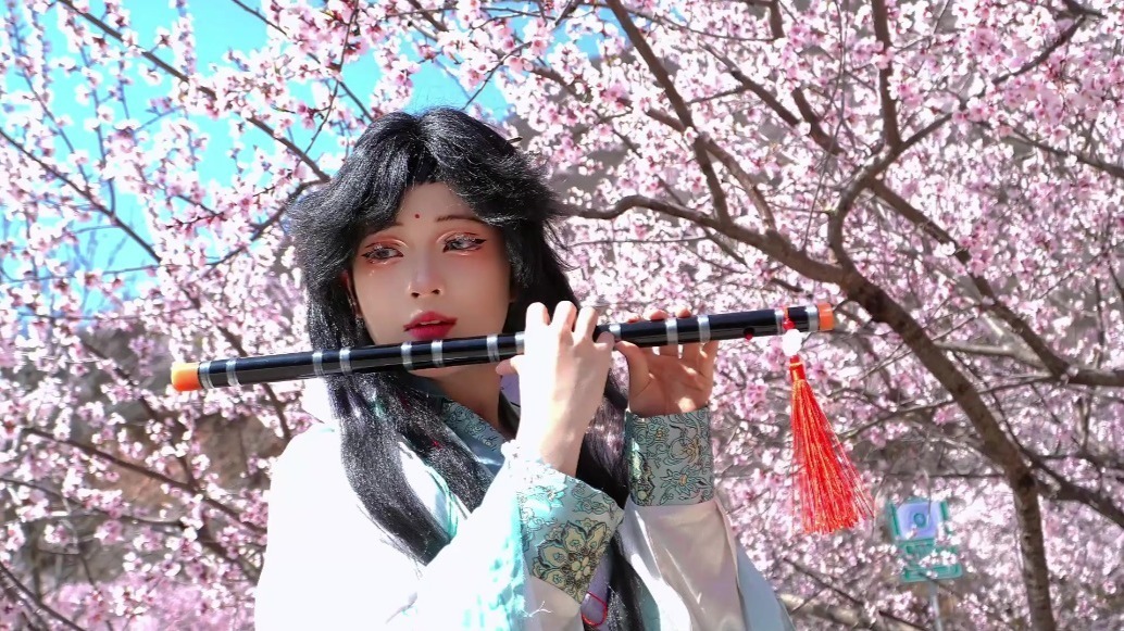 笛音袅袅撩动了谁的心弦　崆峒山桃花宴等你赴约