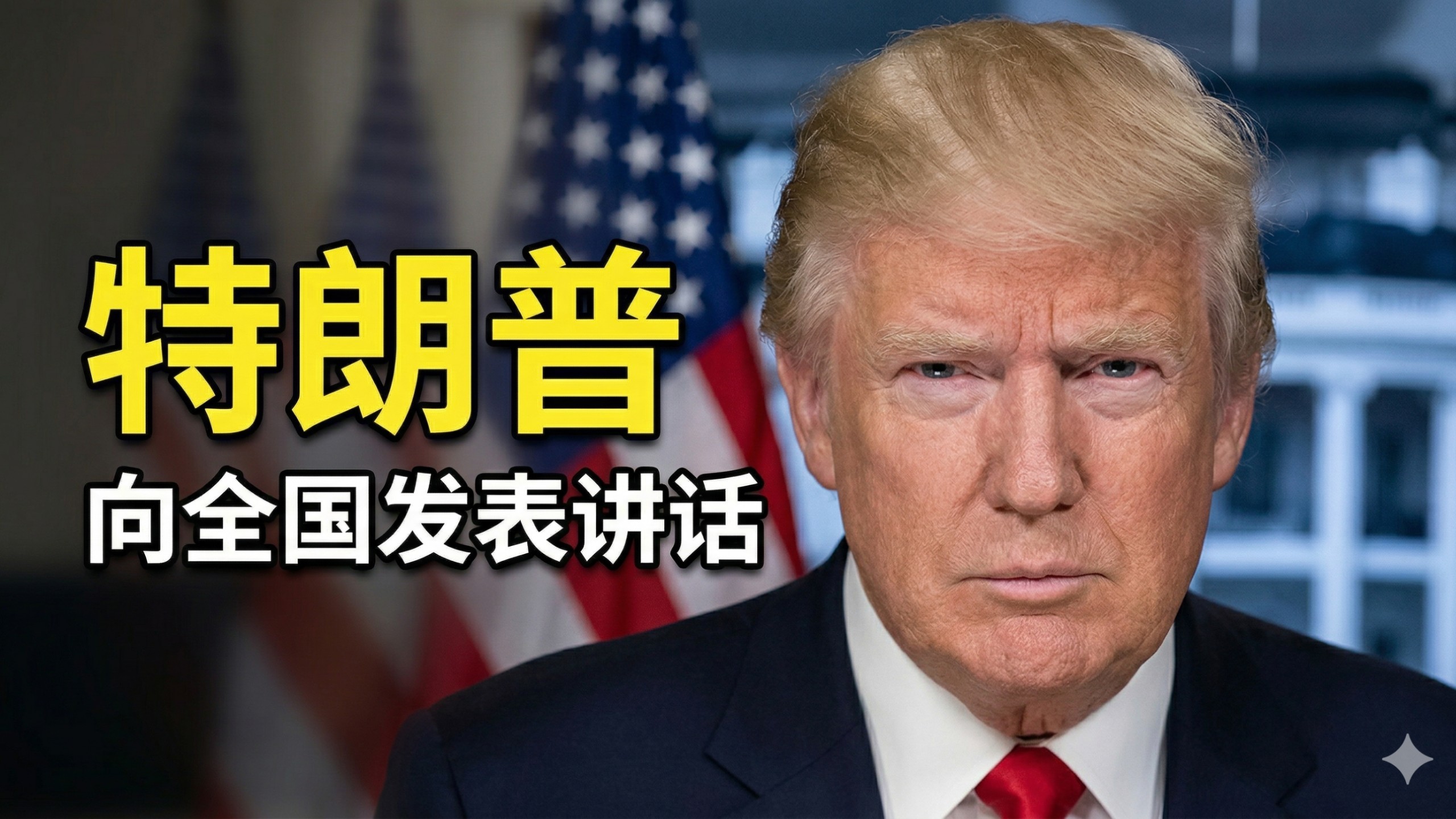 特朗普总统向全国发表讲话 2026年4月2日