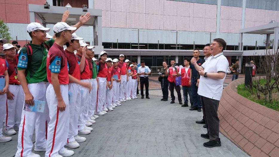 林俊嘉议员与少警们专题交流