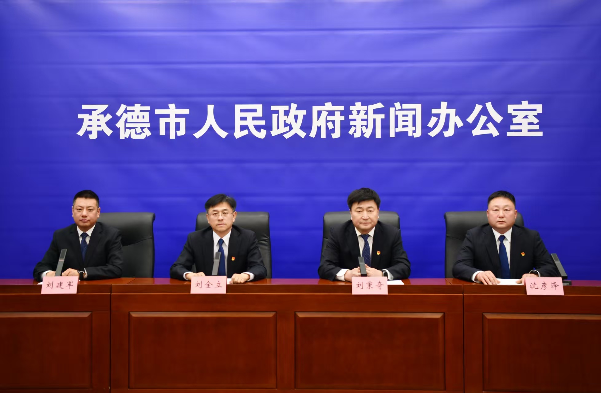 发布会 王占平摄