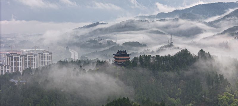 吉水县：一夜春雨润山城（图）