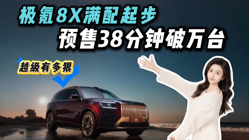 豪华车也玩精准匹配？极氪8X四版本适配需求，选款难不难？