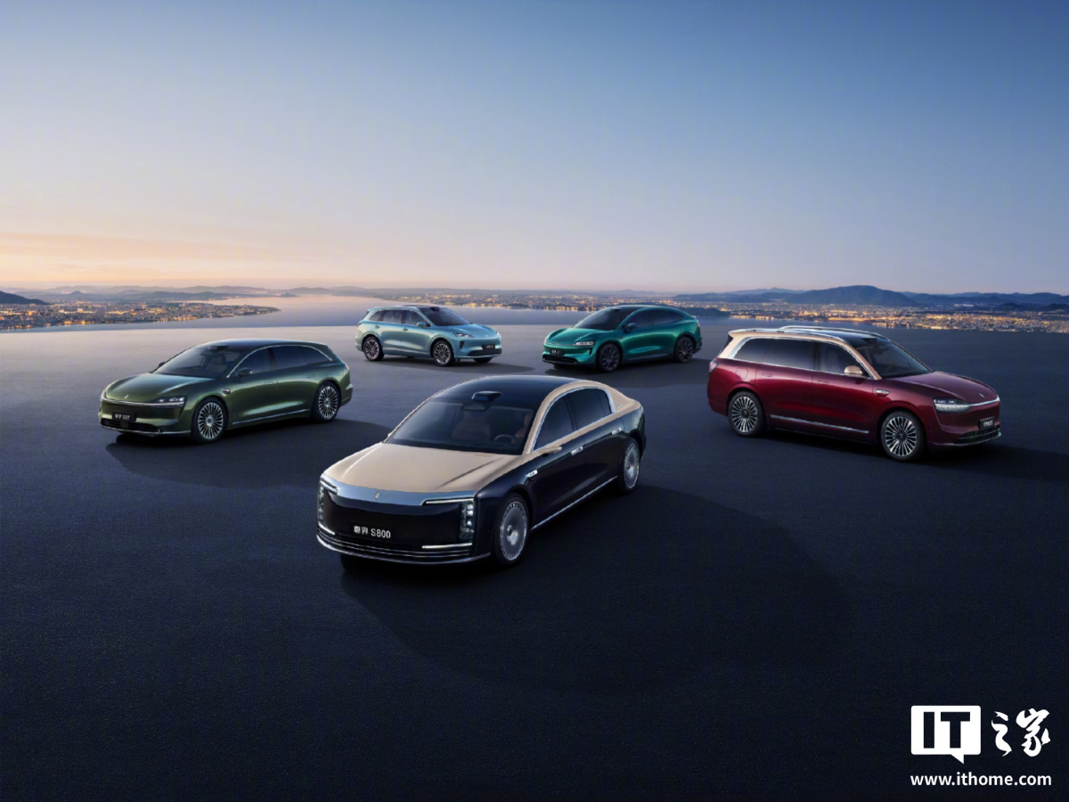 ▲ 图源:鸿蒙智行 | 五界代表车型