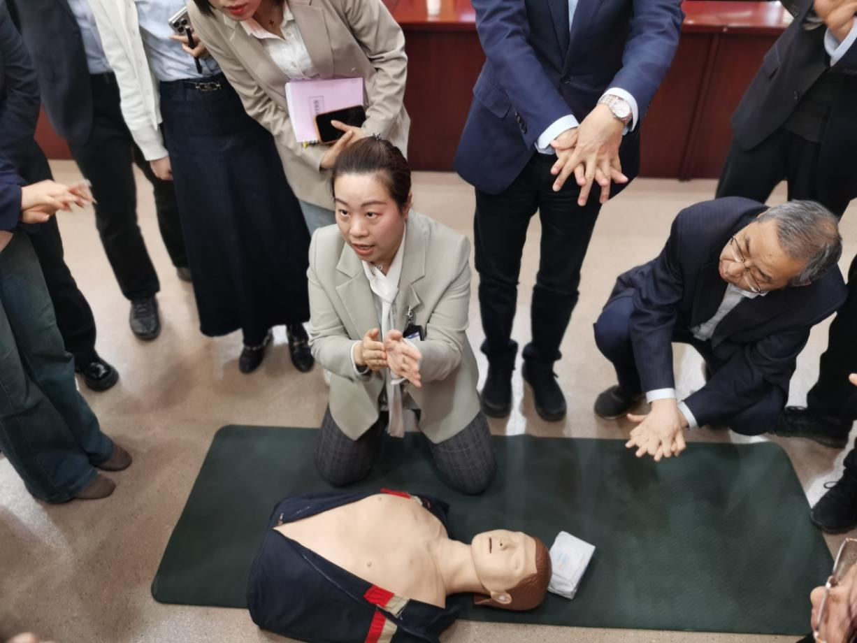 农行陕西省分行举办“心源性猝死防范与急救技能培训”筑牢员工健康安全防线