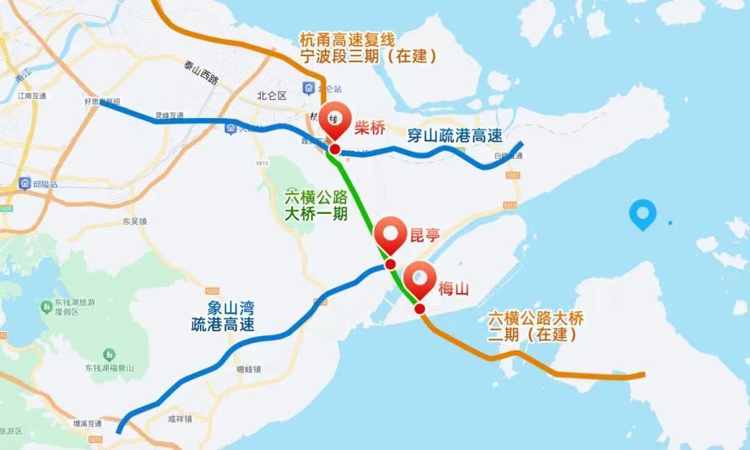 梅山“岛头”规划获批：轨道12号线设站，新建北仑区体育场
