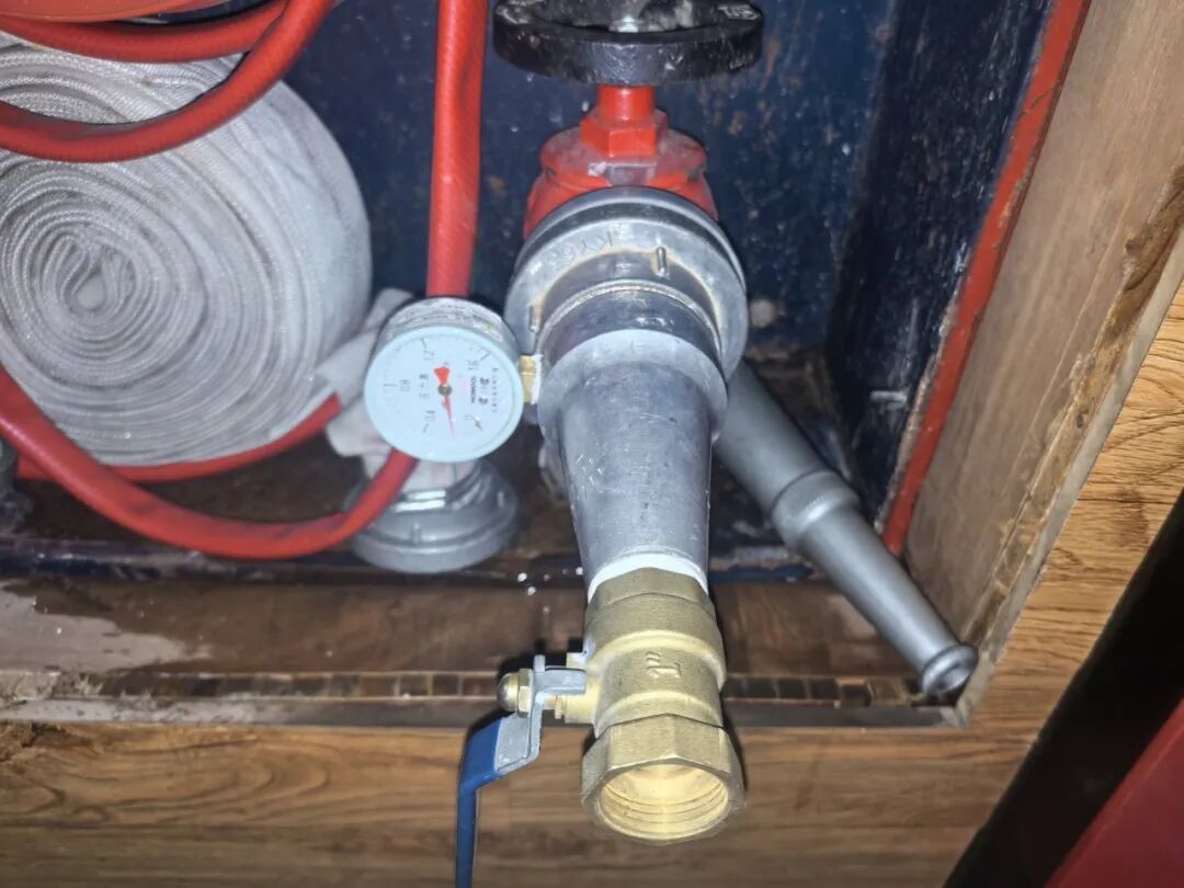 ▲消火栓压力不足