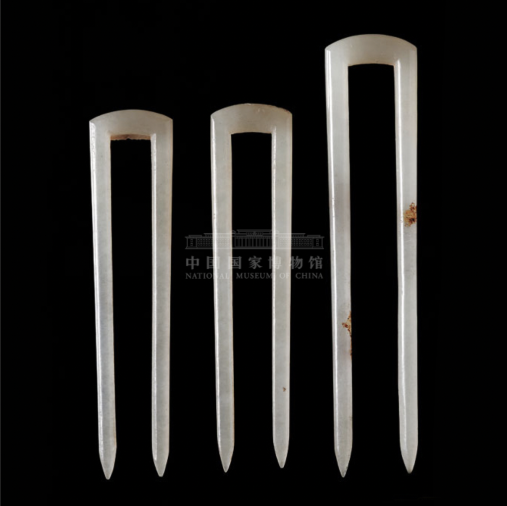 玉钗　1957年陕西西安城西的梁家庄隋李静训墓出土　@中国国家博物馆