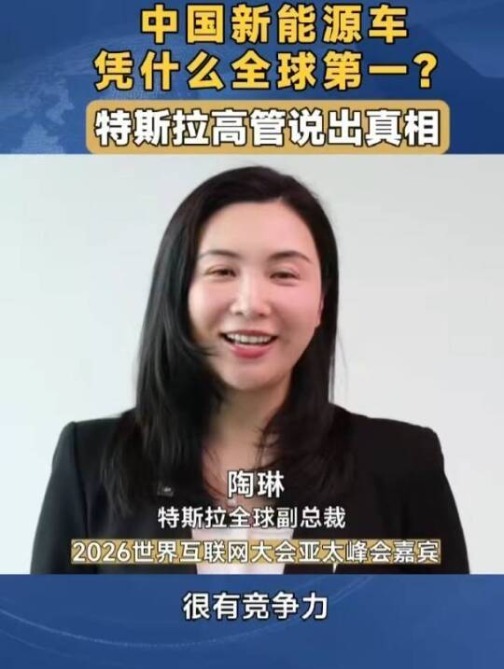 中国新能源车凭什么全球第一？ 特斯拉高管说出真相