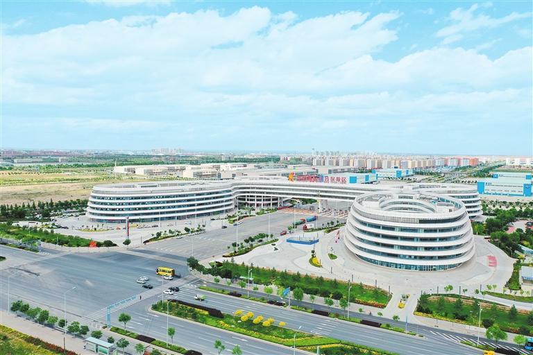 兰州新区综保区　甘肃国际物流集团供图