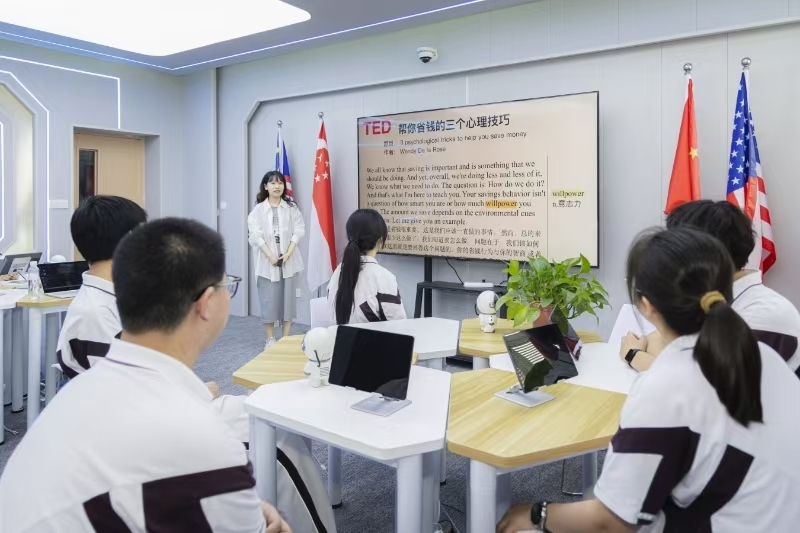 三年前瞻布局 AI賦能教育|西安南開啟迪雙語中心 走出智慧教學先行之路