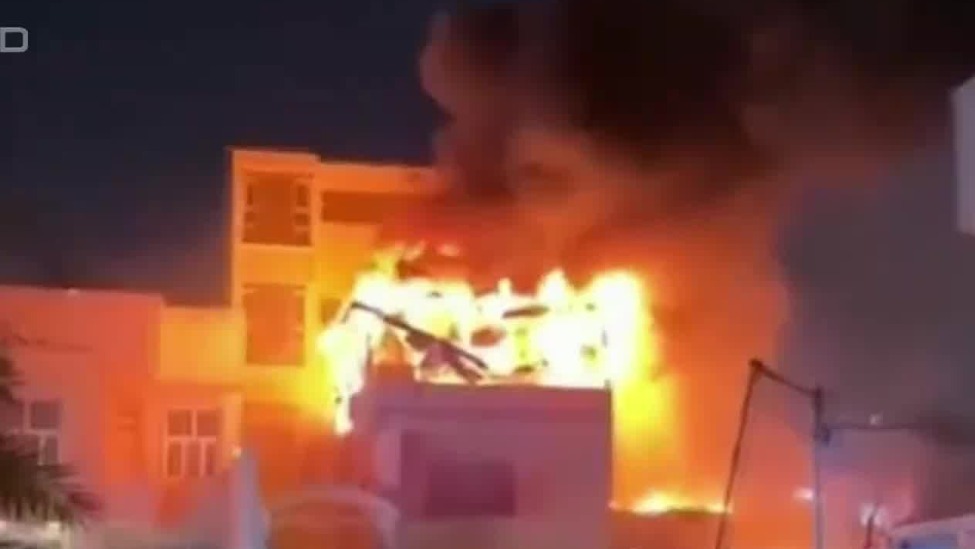 伊拉克巴格达遭火箭弹袭击，美国大使馆启动防空系统