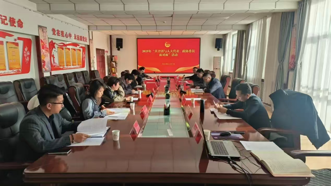 △联合团市委举办“共青团与人大代表、政协委员面对面”座谈会