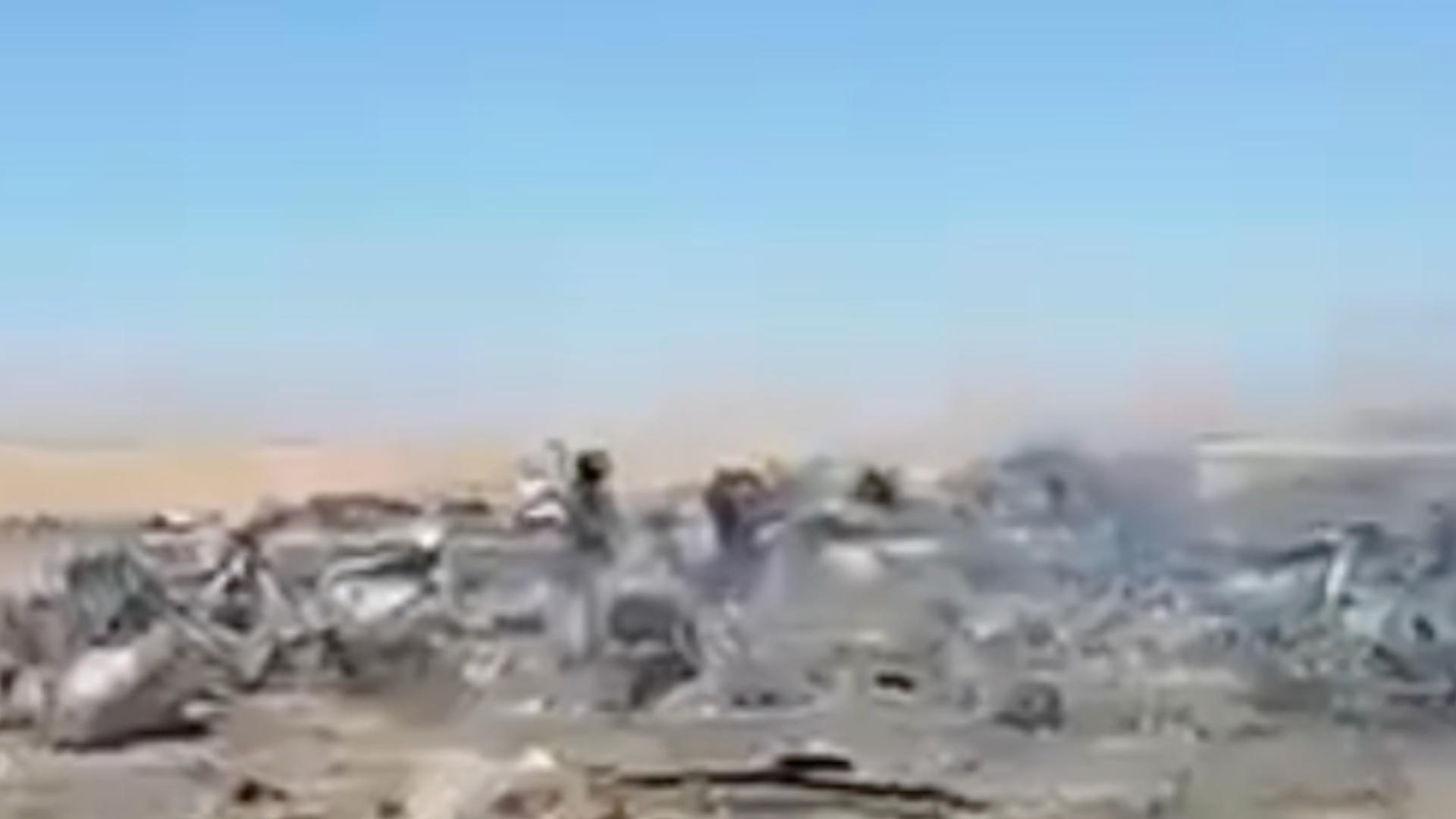 现场视频！伊朗公布被击落美军机画面