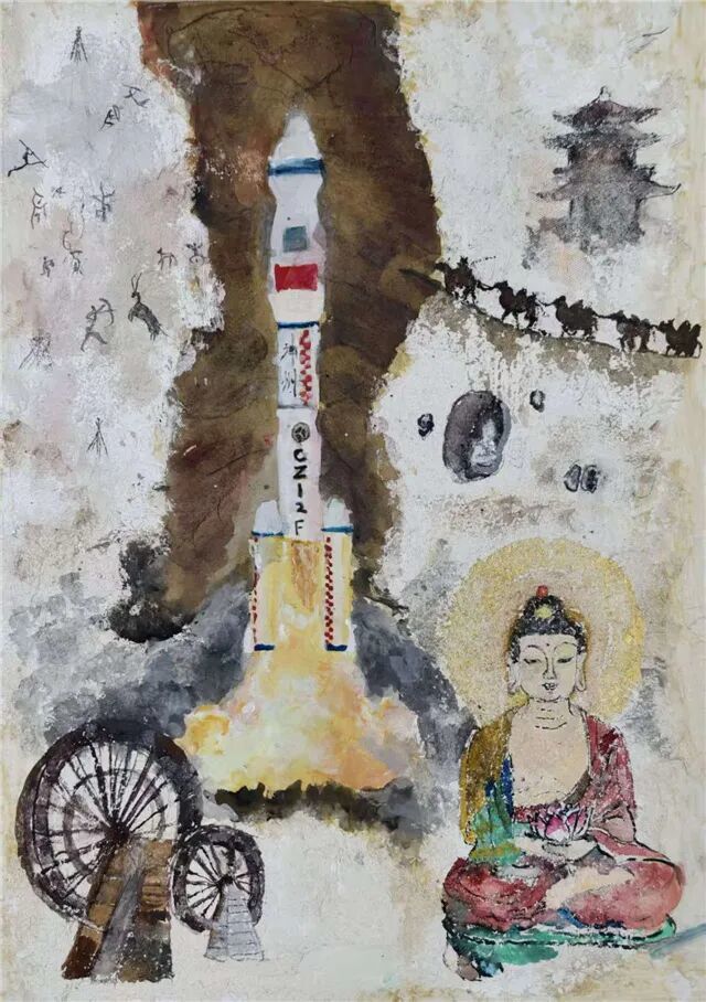 吕晨颢《从洞窟走向深空》