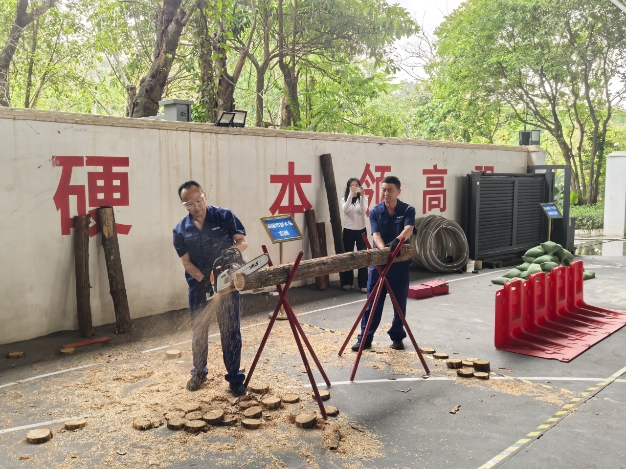 桃源街道2026年森防三防人员技能大比武