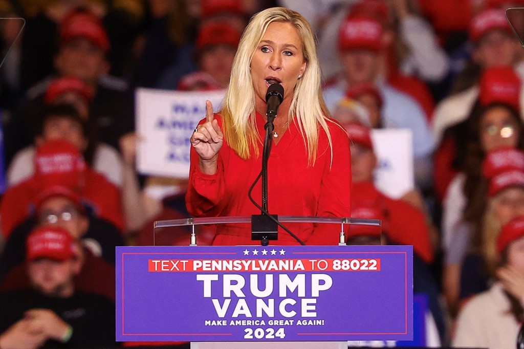 泰勒·格林在2024年为特朗普和万斯竞选造势