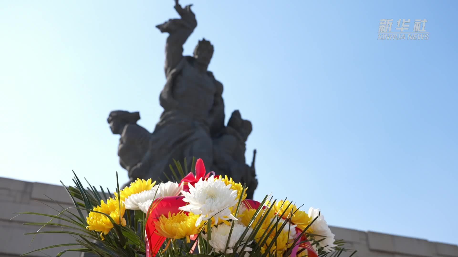 吉林长春：高校师生开展清明节祭扫活动