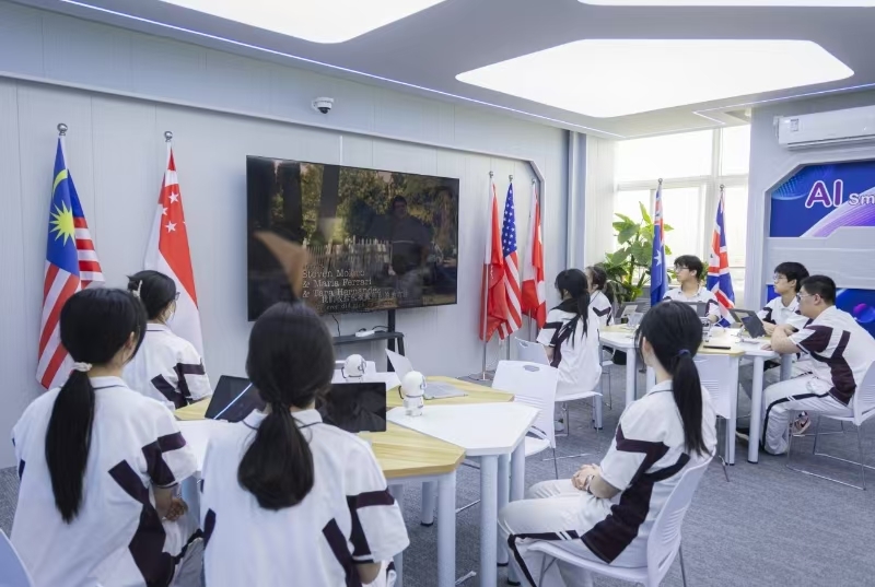 三年前瞻布局 AI賦能教育|西安南開啟迪雙語中心 走出智慧教學先行之路