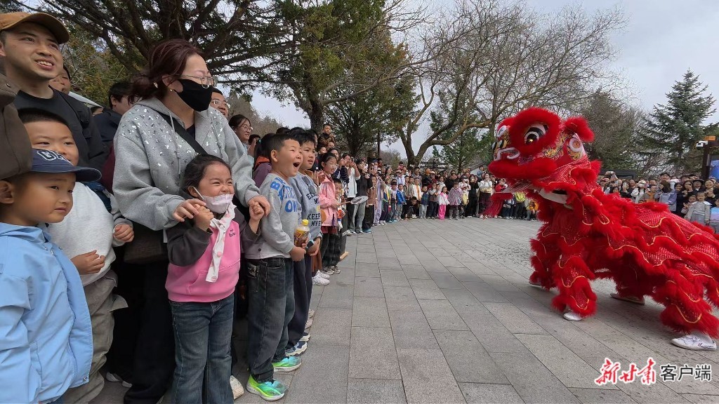 崆峒萌狮互动体验活动