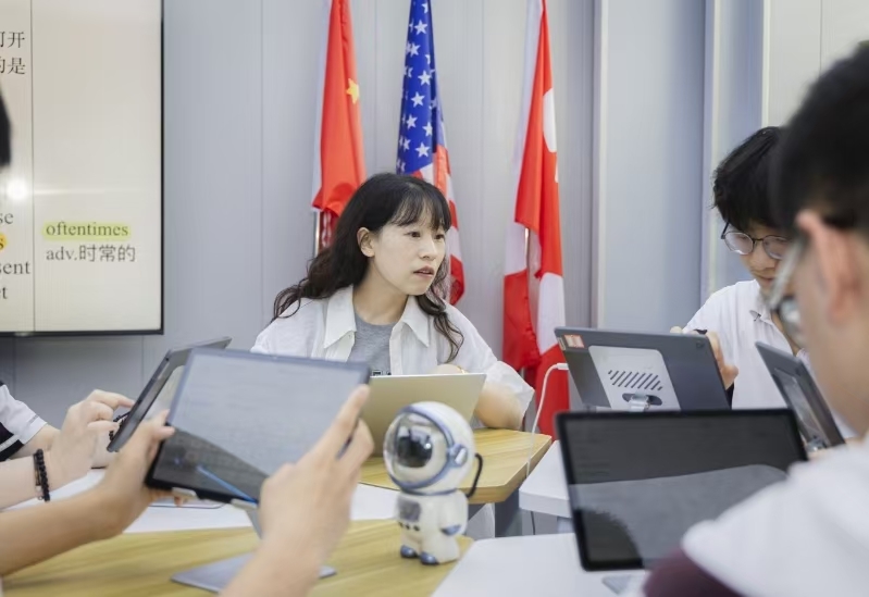 三年前瞻布局 AI賦能教育|西安南開啟迪雙語中心 走出智慧教學先行之路