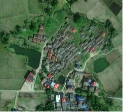 南槎邹家村航拍照片（许飞进摄）